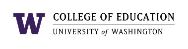 University of Washington College of Education logo