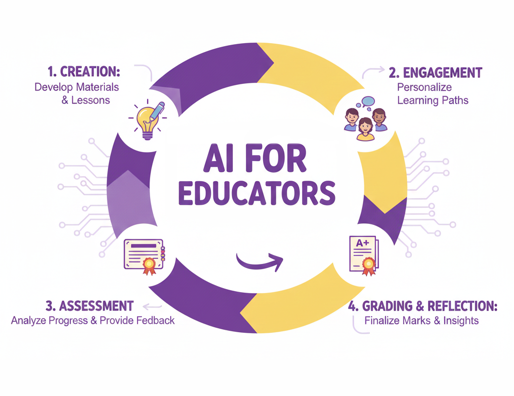 AI for teachers and the teaching lifecycle