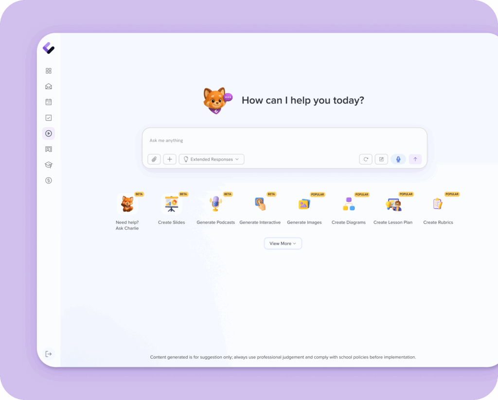 AI tool for teachers