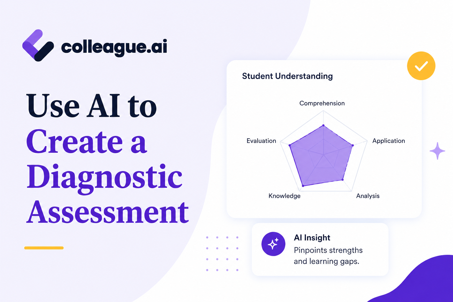 how to use ai to create a diagnostic assessment